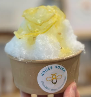 HONEY HOLKAのはちみつかき氷
